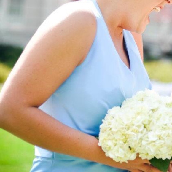 Alfred Angelo light blue bridesmaid dress - Picture 3 of 7